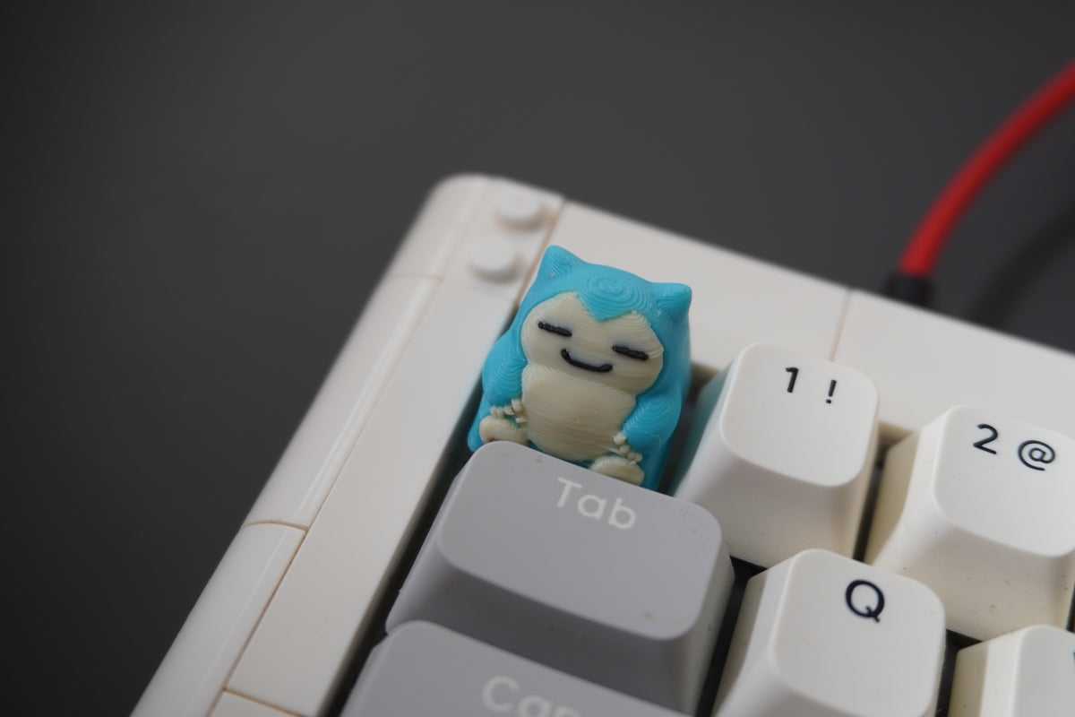 Snorlax keycaps